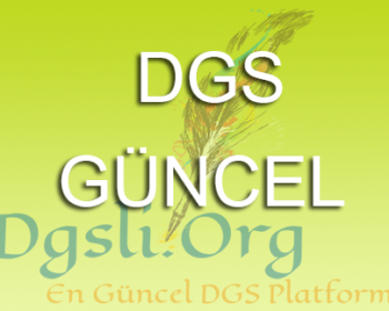 2018 DGS Başvuruları Başladı!