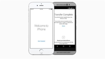 Apple ilk kez Google Play mağazasında boy gösteriyor : Move to iOS